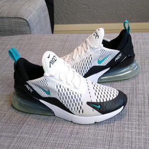 Nike Air Max 270 White Dusty Cactus Size 8 EUC!